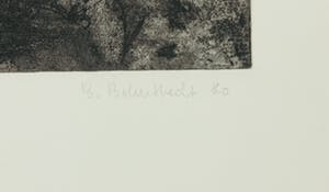 Bram van Velde - Bob Kemper + 6 onbekend, Lot van acht stuks grafiek kopen? Bied vanaf 50!