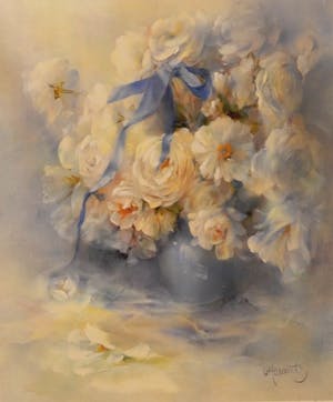 Willem Haenraets - Een bloemstilleven kopen? Bied vanaf 15!