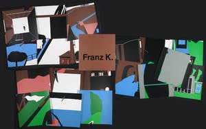 Hans Landsaat - Compleet portfolio met 19 zeefdrukken, Franz K. kopen? Bied vanaf 100!