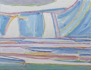 Paul Overhaus - Olieverf op doek, Uitzicht - Ingelijst kopen? Bied vanaf 60!