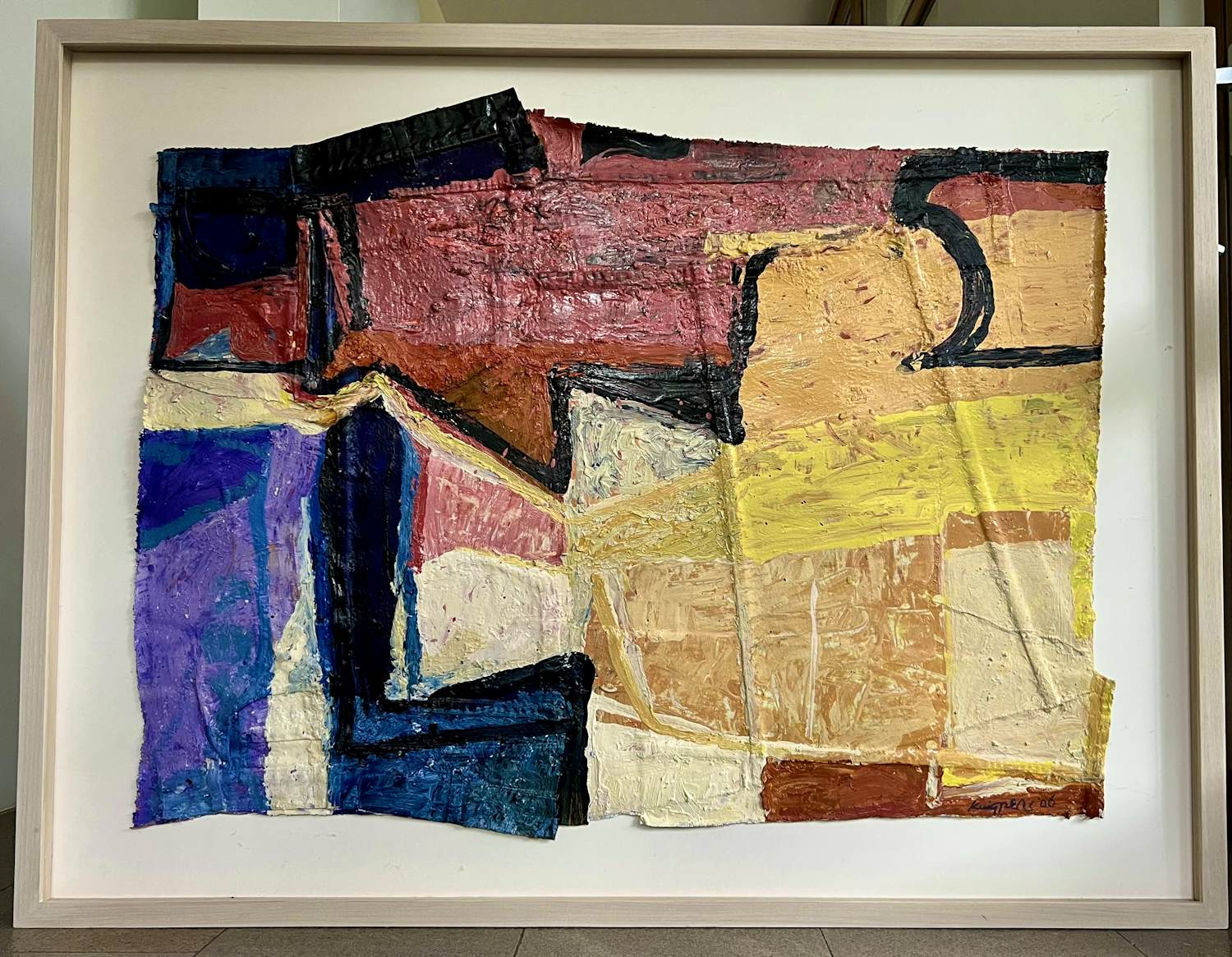 AcheterTheo Kuijpers - Abstract met spijkerbroek? Enchérissez de 1500!