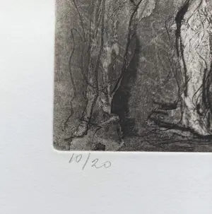 Constant - Vechtpartij, suikeraquatint ets (kleine oplage) kopen? Bied vanaf 550!