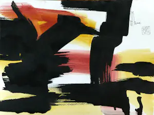 Jean-Jacques Marie - Lot de 3 créations abstraites à l'encre et acrylique kopen? Bied vanaf 160!