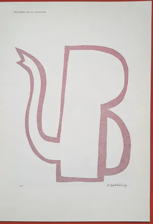 Klaas Gubbels - Signature no. 7, publicatie met kleine tekening kopen? Bied vanaf 75!