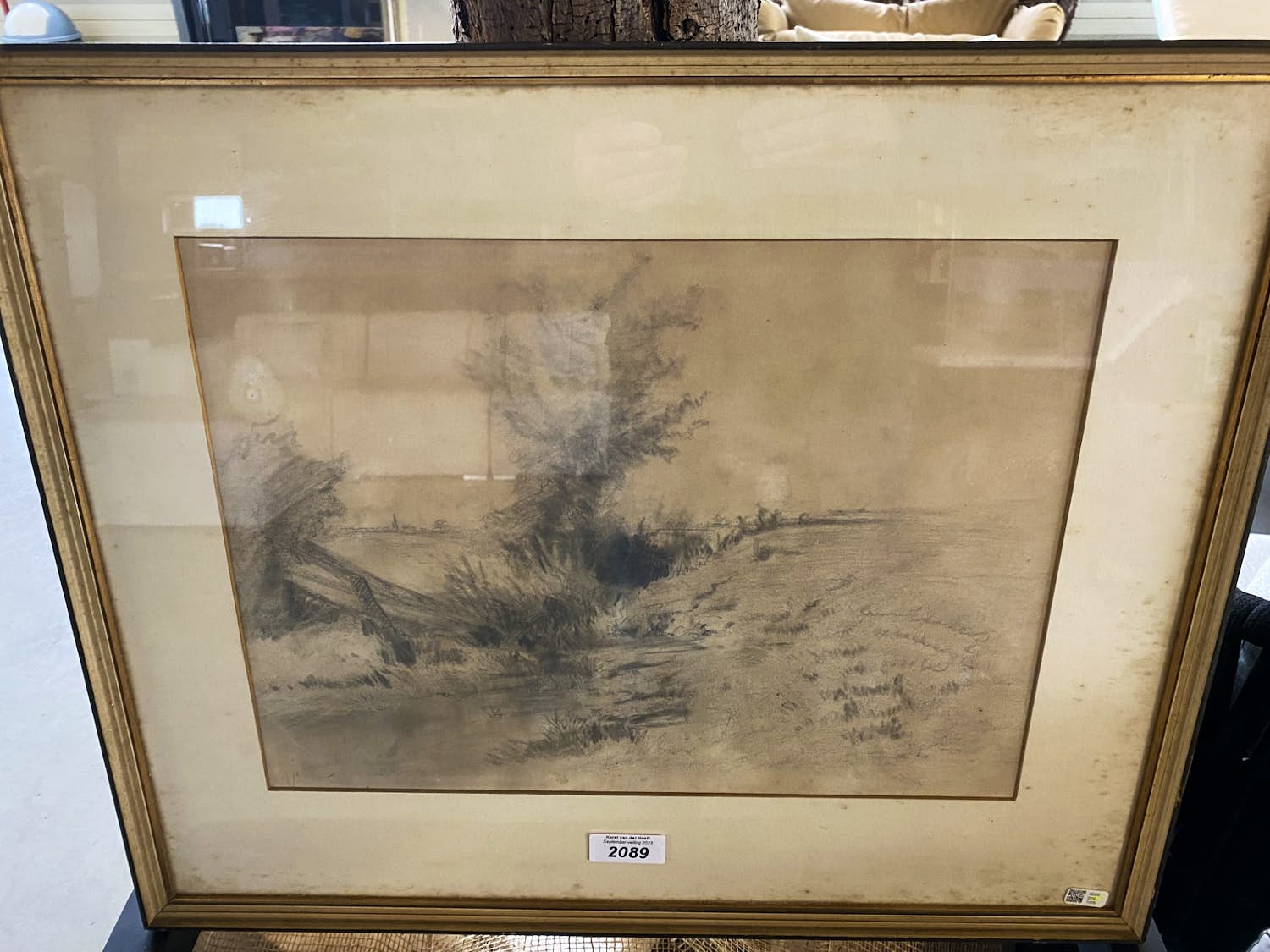 Anton Mauve (sr.) - Landschap verkocht voor € 1!