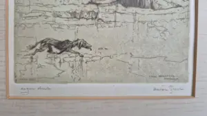 Anton Pieck - Lange Brugsteeg Amsterdam - handgesigneerde ets kopen? Bied vanaf 145!