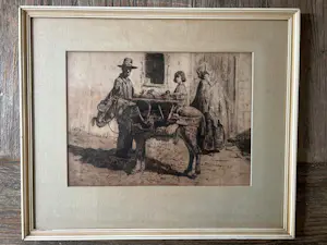 Buy Louis Bron - Straatverkoper met ezel? Bid from 75!