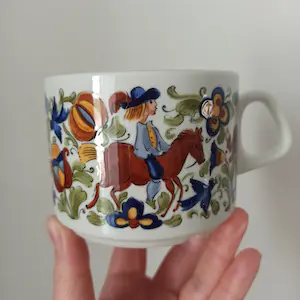Villeroy en Boch - serie Troubadour, mokken/soepkommen en bordjes kopen? Bied vanaf 1!