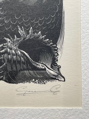 Gerard Gaudaen - Naakte Zeemeermin Gesigneerd kopen? Bied vanaf 65!