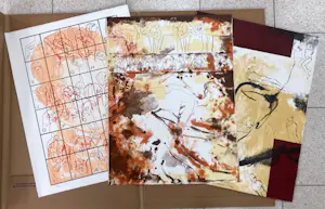 Vittorio Roerade - Dick Tasma & Hans Thomann, Map met 3 litho's kopen? Bied vanaf 1!