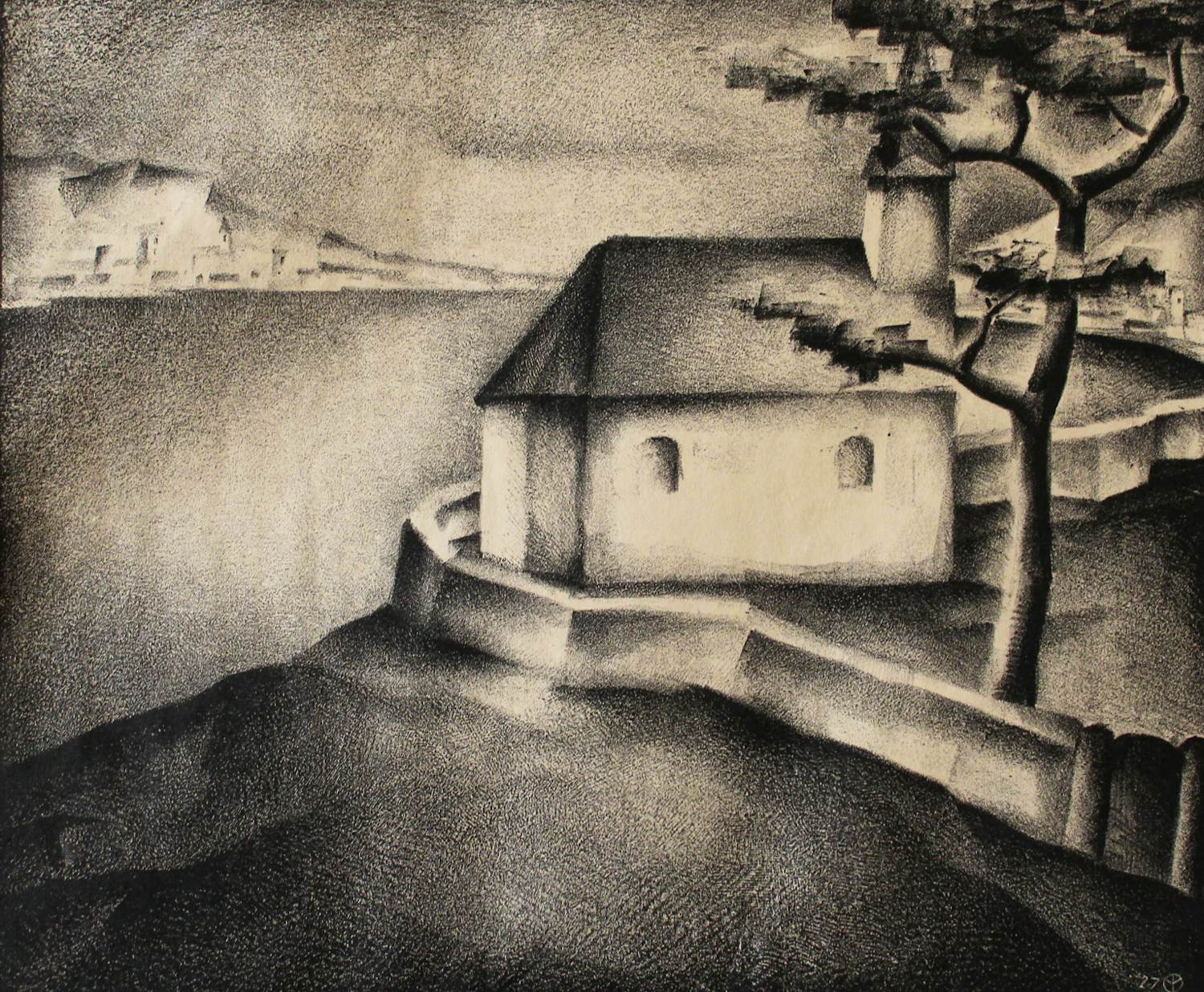 Aart van Dobbenburgh - Landschap in Tirol 2/25 kopen? Bied vanaf 50!