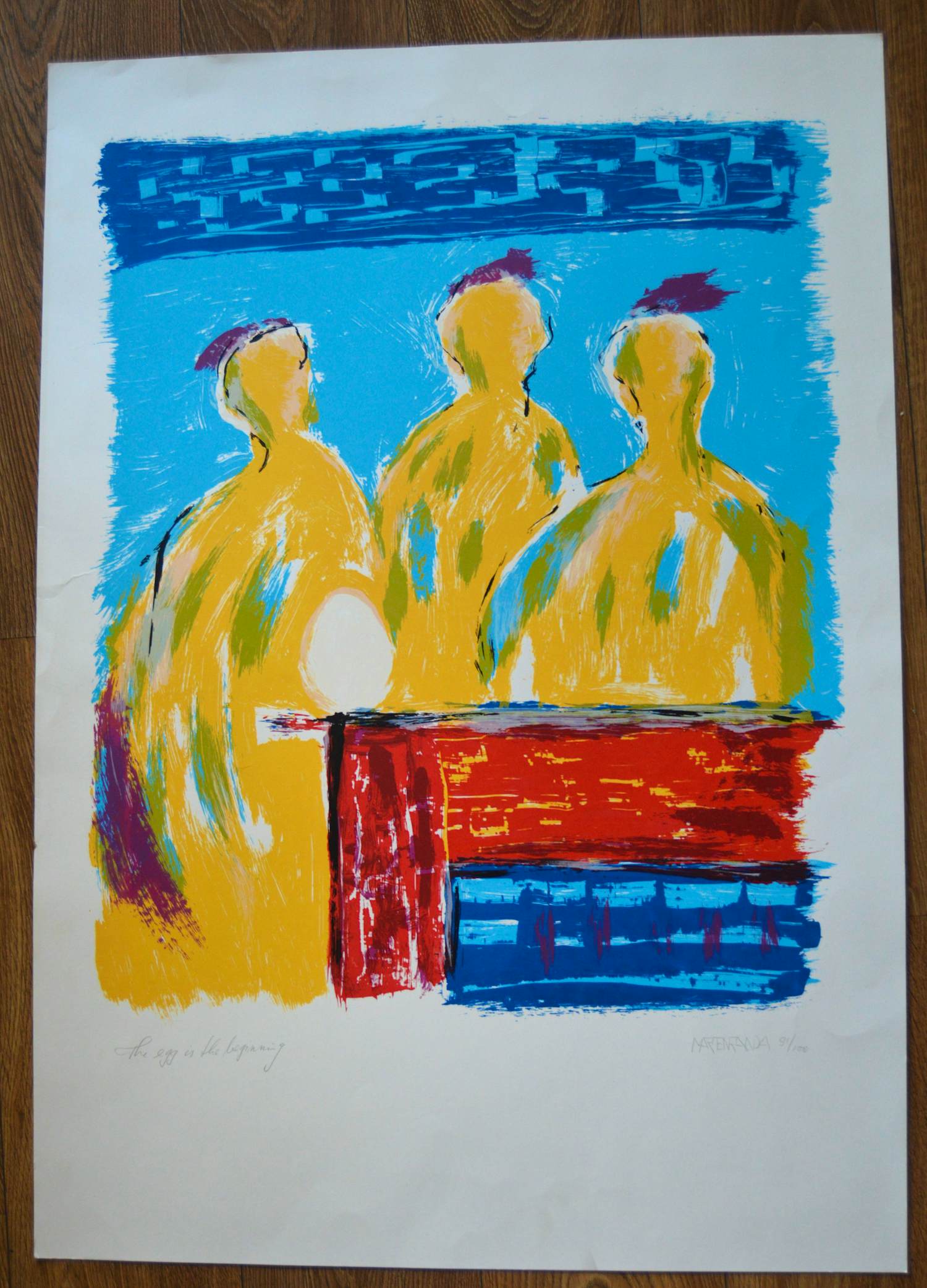 Marten Randa - "The egg is the beginning" kopen? Bied vanaf 100!