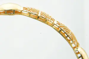 50-  Fraai bewerkte 20kt gouden armband - Arabisch filigrain - gefaseerd model kopen? Bied vanaf 560!