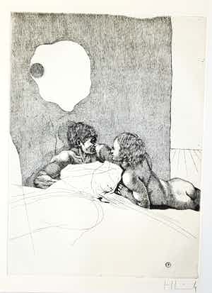 Hartmut Lincke - Liebespaar verkocht voor € 120!