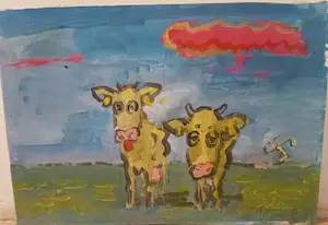 Peter Klashorst - Koeien en molen kopen? Bied vanaf 37!