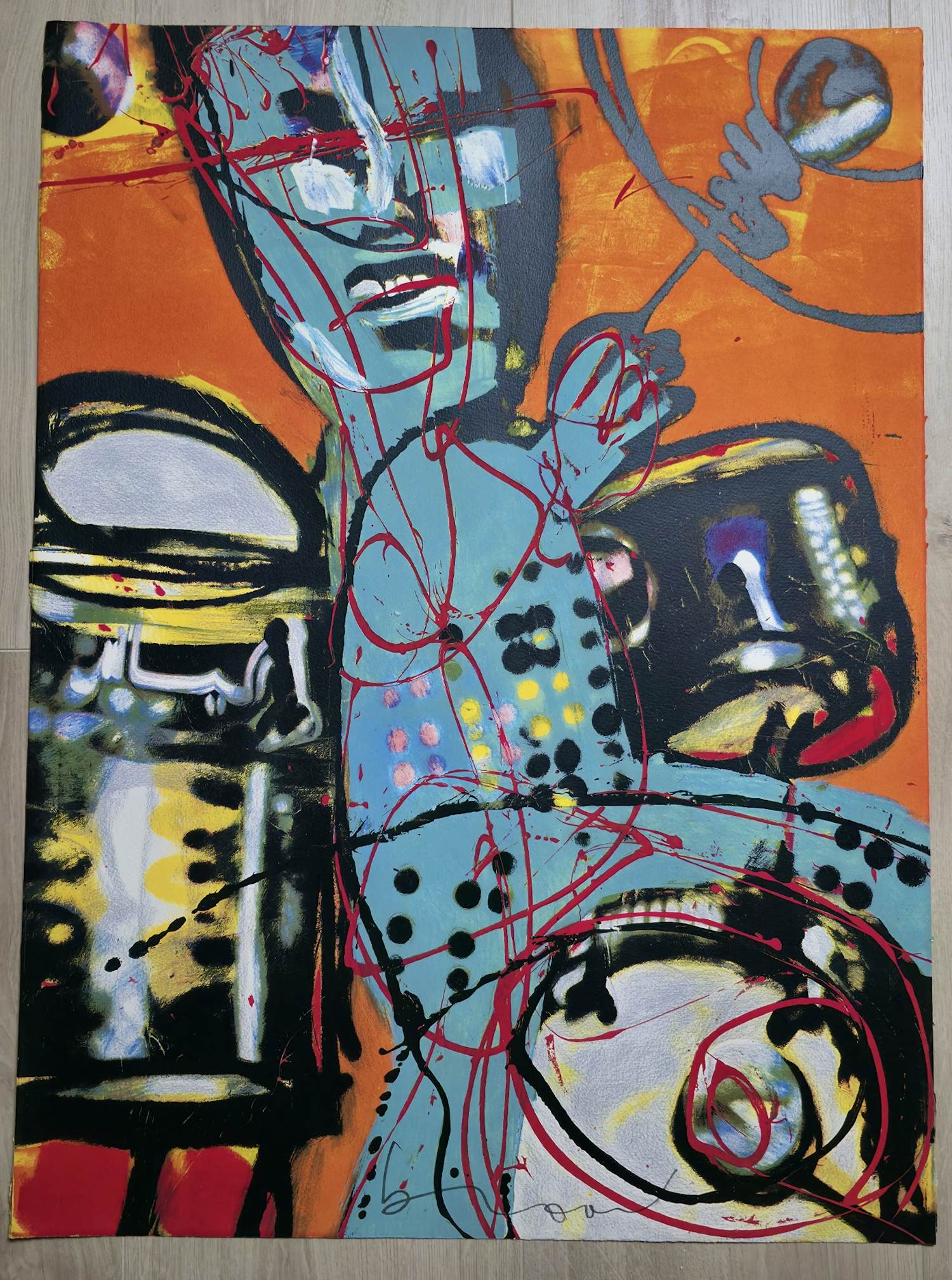 Herman Brood - Drummer - Handgesigneerd - 69/250 - 1990 kopen? Bied vanaf 350!