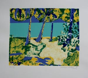 Jeroen Krabbé - Zeefdruk: A view from my window - 1995 (laatste exemplaar) kopen? Bied vanaf 150!