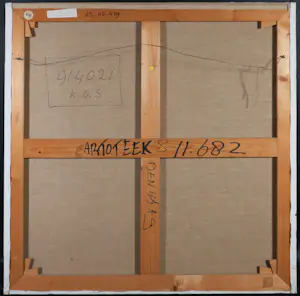 Hugo van Valkenburg - Acryl op doek, Het grijs van kleur (Groot) kopen? Bied vanaf 1!