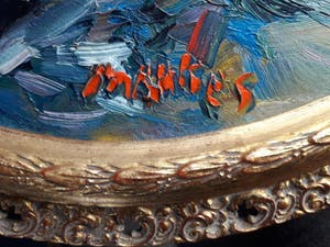 Jan Makkes - Unieke ovale Jan Makkes. kopen? Bied vanaf 275!