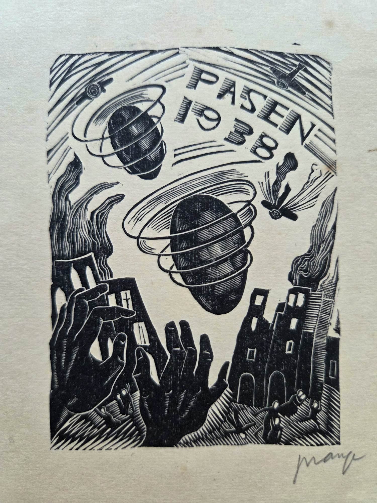 Ko Prange - Pasen 1938. Fantasie. kopen? Bied vanaf 35!