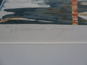 Lies Verdenius - Litho. Titel, "Verbrande vingers". uit 1979 kopen? Bied vanaf 20!