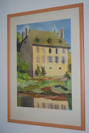 Marie Dagnelie - (vrouw van Simeon ten Holt) - - Villa bij Longues, Frankrijk - - ca.1964 kopen? Bied vanaf 50!