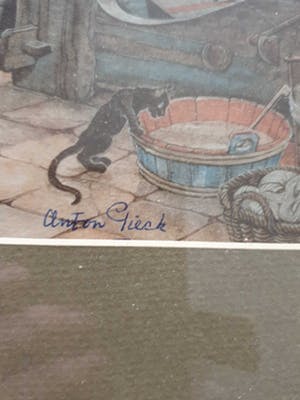 Anton Pieck - bijzondere uitgave fotolitho kopen? Bied vanaf 10!