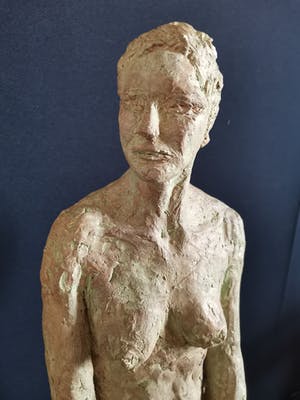 Niet of onleesbaar gesigneerd - Zittend naakte dame kopen? Bied vanaf 1!