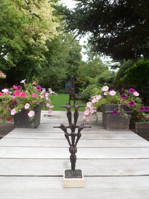 John Bier - De acrobaten trapeze-groot beeld. kopen? Bied vanaf 129!