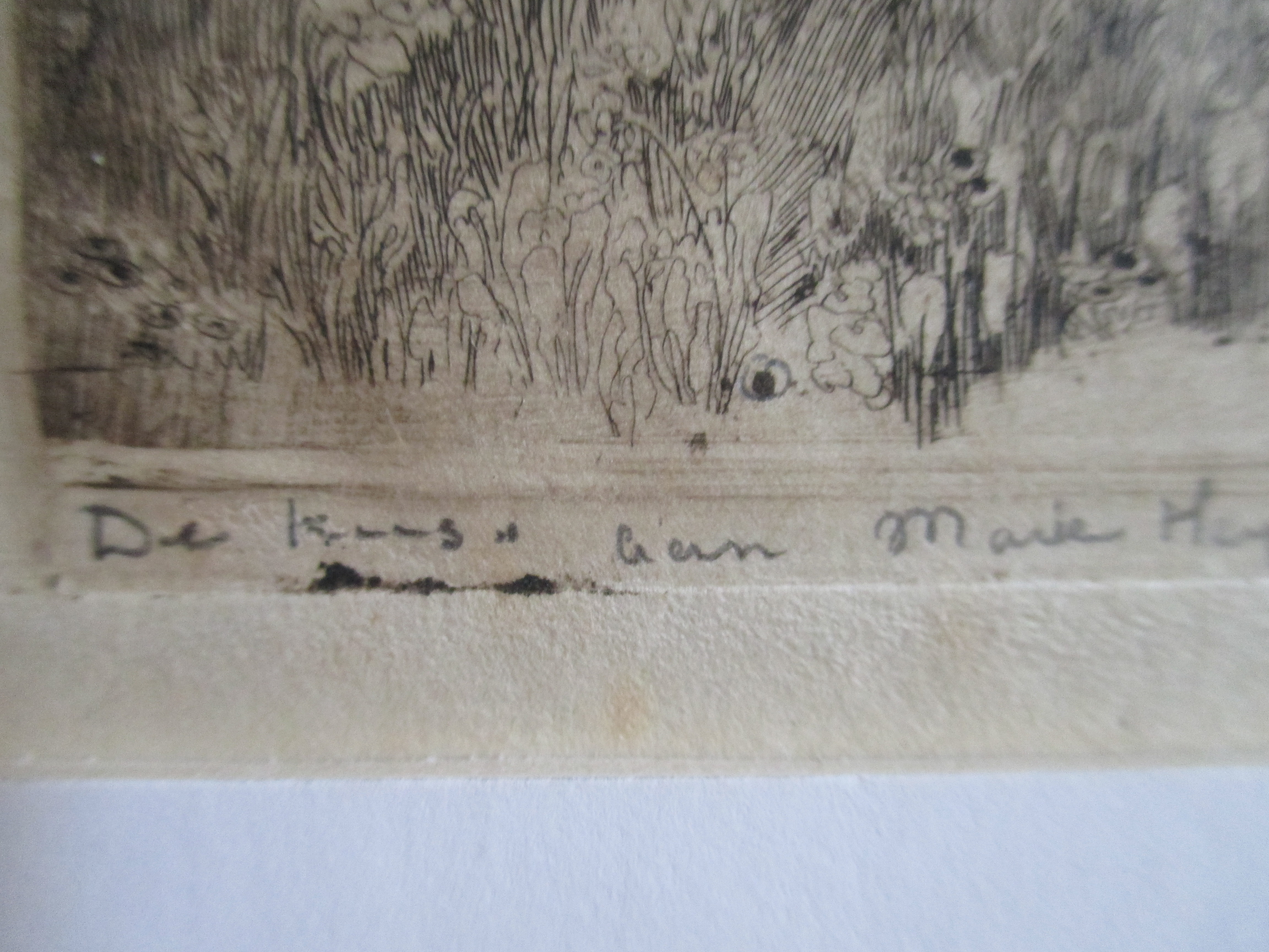 Rie Cramer - Ets"De Kus" kopen? Bied vanaf 35!