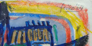 Feiko - COBRA DIER / ORIGINEEL WERK / 31x32cm / SIG / 1964. kopen? Bied vanaf 85!