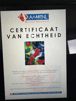 Jacob Kanbier - abstract 1 - nr 36504 kopen? Bied vanaf 90!