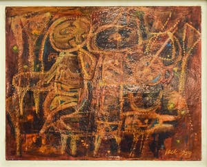 Jack Harden - abstracte personen kopen? Bied vanaf 45!