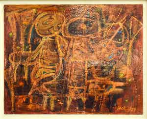 Jack Harden - abstracte personen verkocht voor € 45!