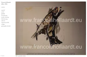 Frans Hollaardt - Parende vissen, gouache kopen? Bied vanaf 35!