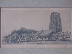 Herman Heuff - Zierikzee, St.LievenMonstertoren - Ets kopen? Bied vanaf 1!