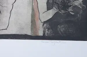 Ru van Rossem - Ets, Tombe kopen? Bied vanaf 80!