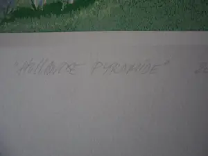 Marcus van Hoorn - Zeefdruk, Titel, "Hollandse Pyramide" kopen? Bied vanaf 35!