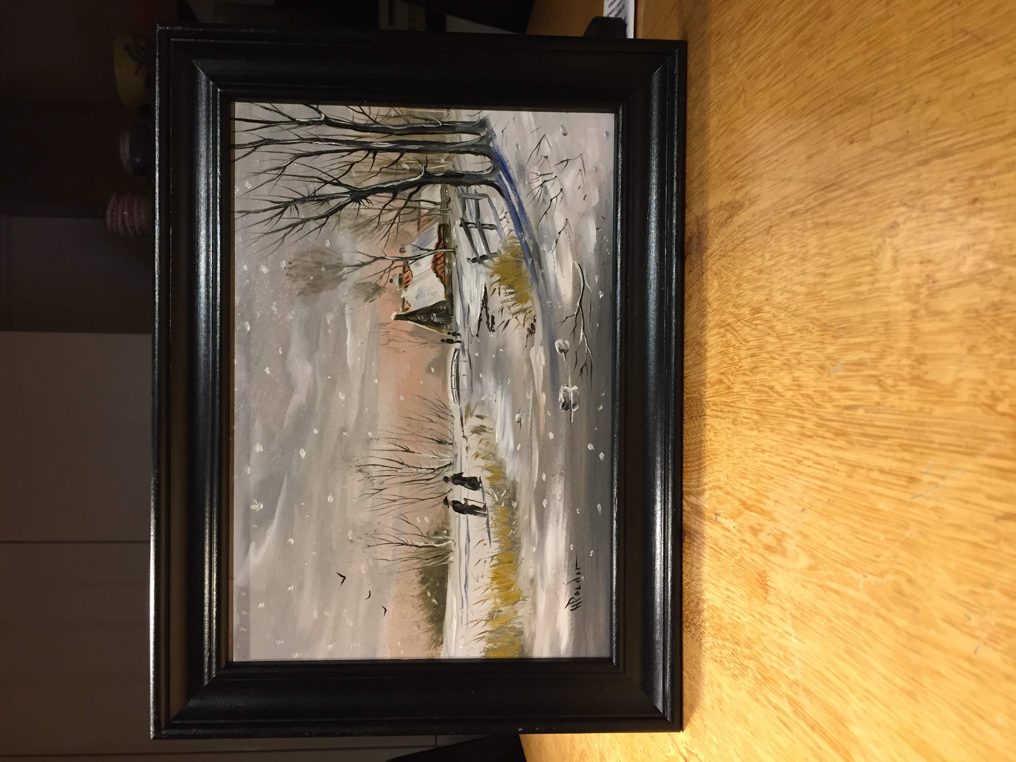 Henk Poeder - Winterlandschap kopen? Bied vanaf 69!