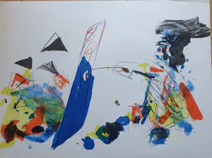 Ger Lataster - Schilder aan het werk - litho uit 1976- Nummer 6/60 kaufen? Bieten Sie von 50!
