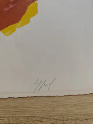 Karel Appel - "Deux Têtes" - Zeldzame Lihografie kaufen? Bieten Sie von 529!