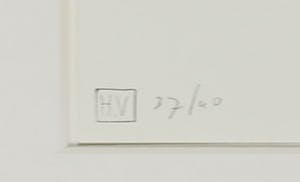 Henk Visch - Zeefdruk, Portretten - Ingelijst kopen? Bied vanaf 1!