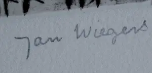 Jan Wiegers - Ets: Zugersee - 1925 kopen? Bied vanaf 75!