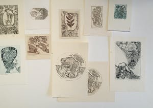 Ab Steenvoorden - 19 prachtige etsen en gravures kopen? Bied vanaf 38!