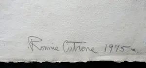 Ronnie Cutrone - Gemengde techniek op papier - 1975 kopen? Bied vanaf 275!