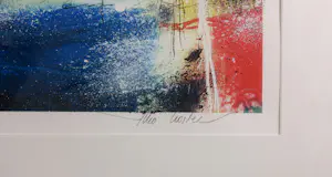 Theo Koster - Zeefdruk op stevig papier, Zonder titel - Ingelijst kopen? Bied vanaf 90!