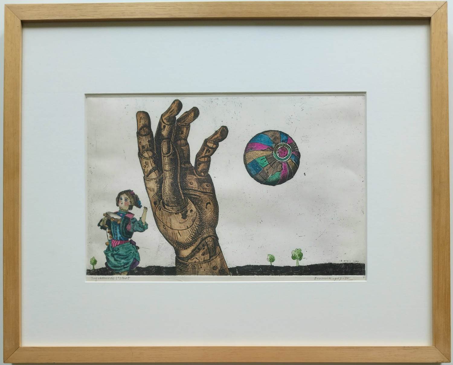 Buy Herman Berserik - Herman Berserik – ingekleurde 2e staat - gesigneerde ets? Bid from 149!