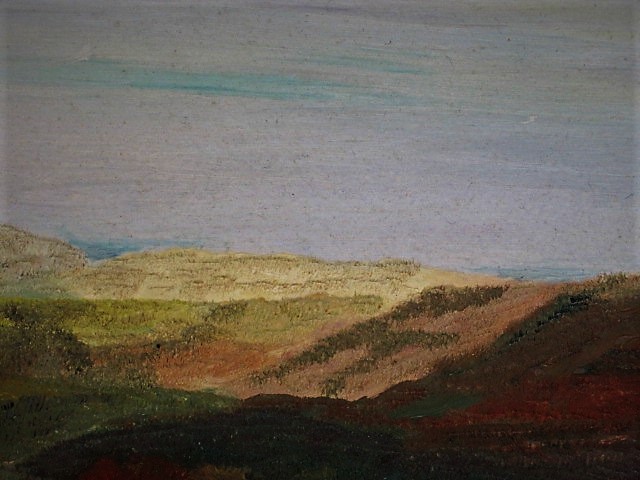 Jacques Wesselius - Fraai olieverf "Duin/Kustlandschap bij invallende avond" gesigneerd  kopen? Bied vanaf 1!