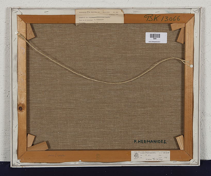 Pieter Hermanides - Acrylverf op doek - S 73 kopen? Bied vanaf 20!