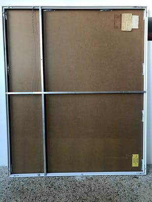 Leo Dooper - Handgesigneerd, in aluminium lijst met passepartout / 1961 kopen? Bied vanaf 100!